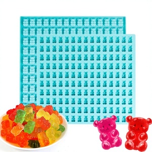 En Stock, Suministro Directo, Caramelos Creativos QQ, Caramelos Blandos con Forma de Oso, Molde de Goma, Silicona de Grado Alimenticio para Chocolate TGMXX150 - Product Image 1