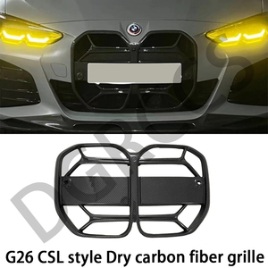 Pour Série 4 G26 : Spoiler en fibre de carbone, lèvre avant, diffuseur arrière, aileron de requin pour rétroviseur - Product Image 6
