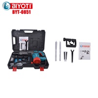 Marteau perforateur électrique de démolition de béton BIYOTI 1200W 25J, briseur manuel robuste