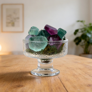 Vente en gros de fluorite arc-en-ciel naturelle, cristal sculpté à la main en forme libre pour la décoration - Product Image 5
