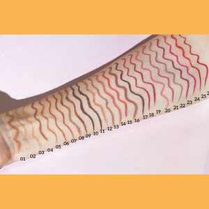 Crayon à lèvres blanc mat, teinte rouge brun violet nude, waterproof, longue tenue, végan, à base de plantes, crayon à lèvres de luxe - Product Image 5