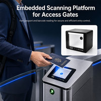Escáner OCR de Pasaportes y Tarjetas de Identificación con Reconocimiento MRZ PDF417 para Verificación de Identidad en Múltiples Países