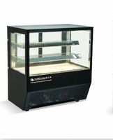 Vitrine à gâteaux à angle droit (sur table) avec refroidissement par air, contrôle numérique et dégivrage automatique
