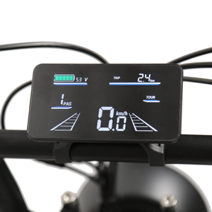 Bicicleta Eléctrica Estilo Motocicleta con Frenos de Disco Mecánicos de 7 Velocidades, Doble Corona, Tipo Cruiser de Montaña, 750W de Potencia para una Propulsión Fuerte - Product Image 2