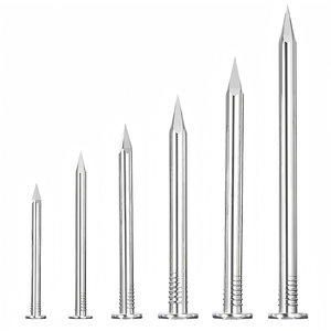 Fixations <span class=keywords><strong>de</strong></span> clous en béton <span class=keywords><strong>de</strong></span> <span class=keywords><strong>fer</strong></span> galvanisé en acier au carbone Clous métalliques communs zingués en acier inoxydable - Product Image 3