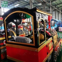 Train sans rails touristique pour l'extérieur et l'intérieur, train sans rails classique pour parc d'attractions, pour enfants et adultes, en promotion