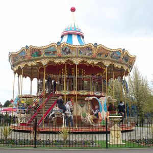36 Seats Double-deck <b>Carousel</b> - Family Friendly Weather Resistant Large Capacity Resort Ride - Product Image 5