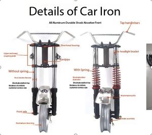 Acero eléctrico personalizado 48V <span class=keywords><strong>ciclomotor</strong></span> eléctrico 3 <span class=keywords><strong>ruedas</strong></span> 2 T 800 W motor triciclo eléctrico Accesorios - Product Image 4
