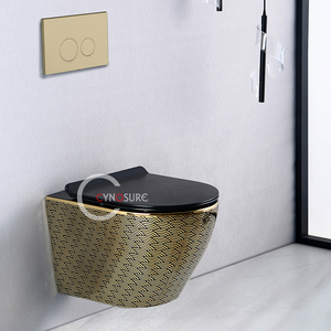 Toilette murale sans monture Style céramique sanitaire Articles sanitaires suspendus Style céramique sanitaire Toilette suspendue - Product Image 2