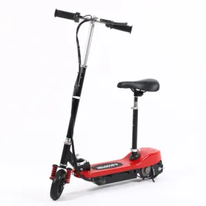 Trottinette électrique pliable pour enfants, mini scooter électrique tout-terrain, siège amovible, entrepôt dans l'union européenne, prix en chine