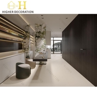 Vitrine de présentation pour magasin de cosmétiques en gros, mobilier de magasin de maquillage, fournitures avec design intérieur personnalisé pour magasin de cosmétiques