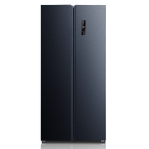 Réfrigérateur-congélateur intelligent à double porte grande capacité, à refroidissement direct, installation portable, vente chaude, OEM usine - Product Image 1