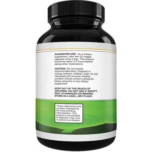Cápsulas de <span class=keywords><strong>Carbón</strong></span> Activado de Marca Blanca para Limpieza Intestinal, Desintoxicación y Salud Intestinal - Product Image 5