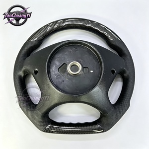 Volante de Fibra de Carbono Personalizado para <span class=keywords><strong>Mercedes</strong></span> Benz <span class=keywords><strong>CLK</strong></span> 55 AMG C209 2003-2005 CLS55 AMG C219 2006 - Product Image 2