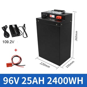 Batterie per Scooter 96v 48v 60v batteria per moto elettrica 72v 40ah batteria al litio 50ah 45ah 60ah 100ah per bici elettrica - Product Image 3