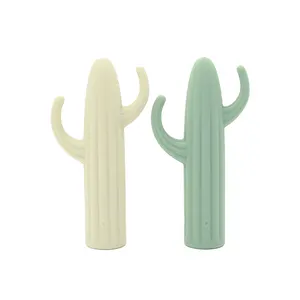 Mainan seks gaya silikon untuk wanita Vibrator silikon lunak lucu mainan seks wanita G Spot puting mainan seks