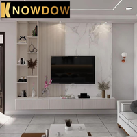 Meuble TV Knowdow sur mesure, style moderne et minimaliste, en bois massif, design sur mesure pour salon, bureau, extérieur, meuble TV de luxe
