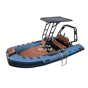 Hedia SP390 Coque en aluminium Deep V – Les cinq <span class=keywords><strong>meilleurs</strong></span> bateaux pneumatiques pour la pêche - Product Image 3