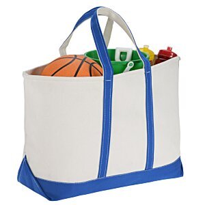 Customized Oversized 24 Oz. Cotton Tote Grocery Tote <b>Bag</b> Shopping <b>Bags</b> - Product Image 2