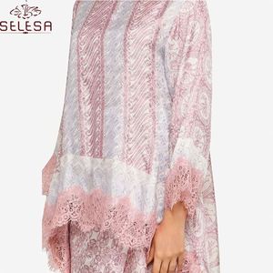 <span class=keywords><strong>2019</strong></span> moda en línea Tanzania islámico Abaya Payet Kerah Kebaya para Putri Duyung Baju Kurung - Product Image 3