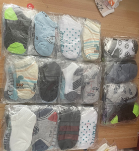 Vente en Gros de Socquettes Fines et Respirantes de Couleur Unie pour Enfants, Garçons et Filles, Coffret Cadeau de Vêtements d'Été pour Nouveau-Né, Chaussettes pour Bébé - Product Image 5
