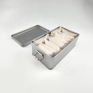 Embalagem de Lata de Metal Personalizada em Estoque com Fecho para Bolos, Doces, Sobremesas, Frutas e <span class=keywords><strong>Tiramisu</strong></span> - Product Image 3