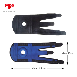 สายรัดเข่านีโอพรีนสำหรับผู้ชาย, สายรัดพยุงเข่าระบายอากาศได้ดีปรับได้ป้องกันเข่าสำหรับวิ่ง - Product Image 2