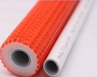 Europe AENOR Tuyaux d'isolation Pex Al Pex multicouche 16mm de couleur bleue et rouge pour l'eau chaude