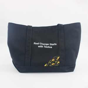 Promotional Printed Shopping Canvas Tote Bags Accept Customized Logo Color Grocery Organic Cotton Bag