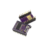 Module de commande de moteur pas à pas A4988 DRV8825, 16/32 micro pas avec dissipateur thermique pour imprimante 3D CNC Reprap Arduino