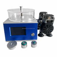 Harves Lab - Recubridora por centrifugación al vacío programable de 4 pulgadas, rentable para laboratorio, máquina de recubrimiento por centrifugación