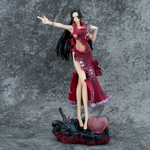 Statue de scène de l'empereur <span class=keywords><strong>BOA</strong></span>.HANCOCK en une seule pièce de 30 cm, modèle de décoration, figurine d'action en PVC d'anime, jouet de dessin animé unisexe - Product Image 3