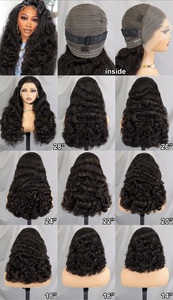 Pelucas <span class=keywords><strong>de</strong></span> <span class=keywords><strong>Cabello</strong></span> Humano con Ondas Sueltas y Encaje Frontal Transparente HD, sin Pegamento, con <span class=keywords><strong>Cabello</strong></span> <span class=keywords><strong>de</strong></span> Bebé - Venta Flash - Mona Hair - Product Image 5