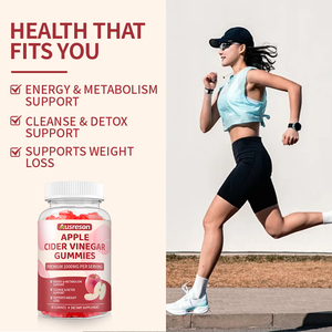 Gummies <span class=keywords><strong>de</strong></span> Vinaigre <span class=keywords><strong>de</strong></span> Cidre <span class=keywords><strong>de</strong></span> Pomme Aromatisées aux Fruits Ausreson OEM – Produits Capillaires Amincissants <span class=keywords><strong>de</strong></span> Haute Qualité - Product Image 2