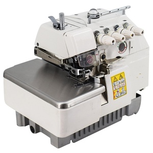 Tốc độ cao 747 bốn-thread <span class=keywords><strong>overlock</strong></span> thiết bị máy may Hướng dẫn sử dụng tự động cho da vải quần áo dệt máy vi tính - Product Image 1