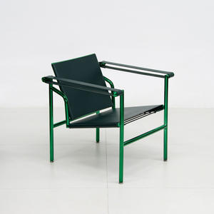 Fauteuil de détente moderne et luxueux, durable, avec accoudoirs en métal, pour la maison, la chambre, le balcon, le salon - Product Image 1