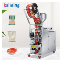Machine d'emballage de liquides visqueux en sachet pour pâte d'arachide, mayonnaise, salsa, miel en bâtonnets