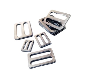 Stainless Steel 316 Marine Webbing Slide BUCKLE Tri Glide Buckles 5x13x42mm Belt <b>Yacht</b> Boat Hardware Accessories Stainless Steel - Product Image 3