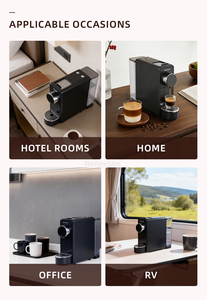 Machine à café électrique en acier inoxydable personnalisée pour hôtel, plateau organisateur de capsules pour hôtel et hôtellerie, style londonien - Product Image 3