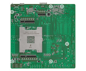 Placa base para servidor Micro-ATX, conector único SP5 (LGA 6096), procesadores de la serie AMD <span class=keywords><strong>EPYC</strong></span> 9004, Dual 10G LAN 2X MCIO, X550/X550 - Product Image 3