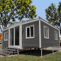 Conteneur d'expédition étanche Hous 20FT 40Ft extensible maison modulaire caravane pologne maisons portables 2 4 chambres à coucher maisons en conteneur