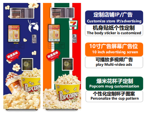 Tự động bỏng ngô Máy bán hàng tự động kim loại với thẻ tín dụng đồng xu mã QR và thẻ Hệ thống thanh toán - Product Image 6