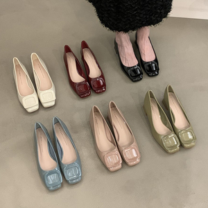 Scarpe Comode ed Eleganti con Punta Quadrata per Donne, Calzature da Cerimonia per Signore, Scarpe da Sposa per Banchetti - Product Image 3