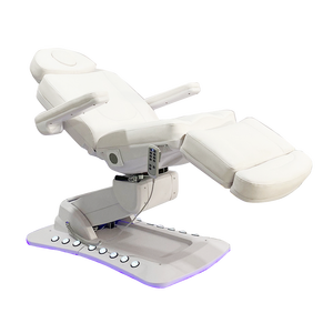 Lit de massage électrique pliable moderne pour salon de beauté, hôtel, salon et chambre à coucher avec éclairage LED - Product Image 6
