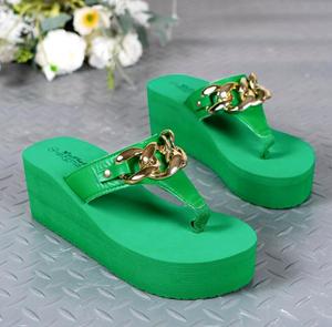 Infradito da donna sandali <span class=keywords><strong>con</strong></span> zeppa <span class=keywords><strong>con</strong></span> <span class=keywords><strong>tacco</strong></span> <span class=keywords><strong>alto</strong></span> - Product Image 4