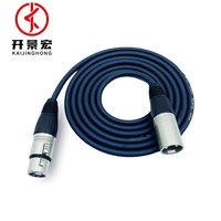 Cables macho y hembra XLR confiables de larga duración codificados por colores de venta de fábrica de alta calidad