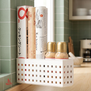 Boîte de rangement de cuisine en plastique de haute qualité à compartiments, prix compétitif, organisateur mural pour assaisonnements - Product Image 3