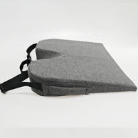Coussin de siège orthopédique coussin de chaise de jeu coussin de chaise de bureau coussin de siège confortable soulagement de la douleur dorsale lavable rebond lent