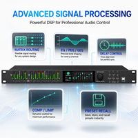 Processeur audio DSP Crossover LD448, processeur de haut-parleurs professionnel, équipement audio, système audio numérique professionnel