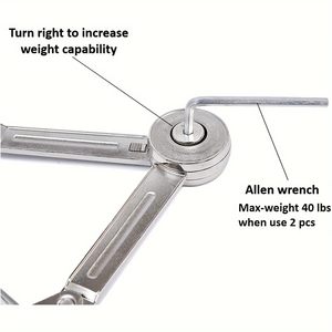 Bisagra de soporte de tapa de aleación de zinc en níquel satinado con cierre suave para gabinetes y cajones de cocina modernos - Product Image 5
